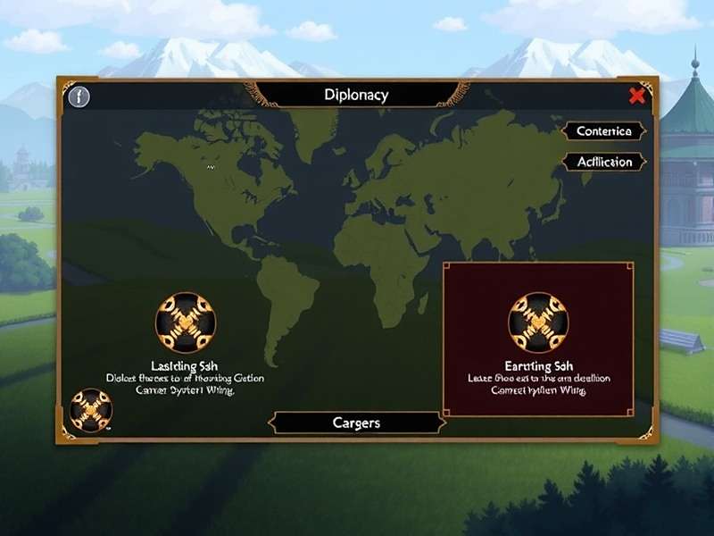 Nutmeg Dynasty Diplomacy Screen